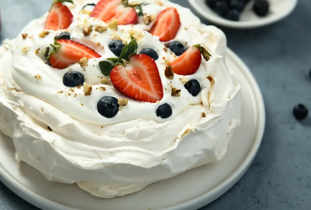 Kokosowa chrupiąca beza